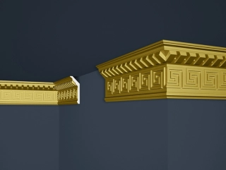 Polystyrénová lišta B25 SuperGold