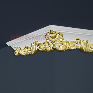 Polystyrénová lišta B35 Gold