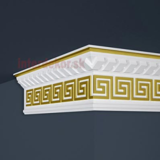 Polystyrénová lišta B25 Gold