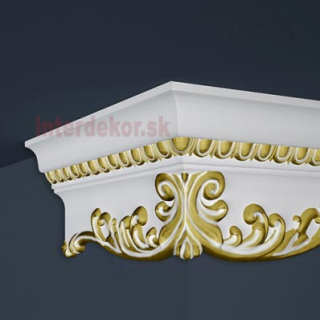 Polystyrénová lišta B36 Gold
